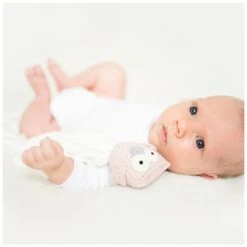 Kuscheltuch Eule Rosa Von Maylily -Babyprodukte Geschäft hersteller maylily kuscheltuch eule rosa 4