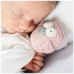 Kuscheltuch Eule Rosa Von Maylily -Babyprodukte Geschäft hersteller maylily kuscheltuch eule rosa 6