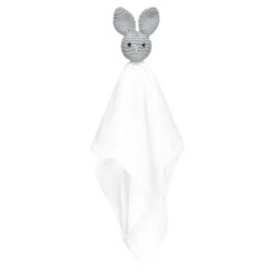 Kuscheltuch Hase Grau Von Maylily