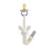 Schnullerkette Hase Creme Von Maylily