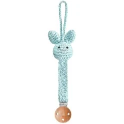 Schnullerkette Hase Mint Von Maylily