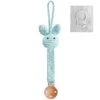 Schnullerkette Hase Mint MAM NUK Von Maylily