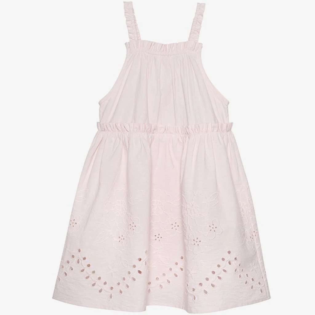 Minymo Mächen-Trägerkleid Rosa 1 Minymo Mächen-Trägerkleid Rosa