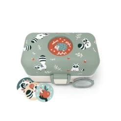 Monbento Kinder-Brotdose Tresor Waschb&auml;r Gr&uuml;n -Babyprodukte Geschäft hersteller monbento kinder brotdose tresor waschbaer gruen 3