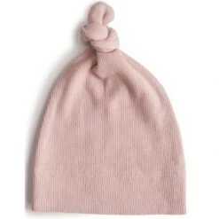 Mushie Baby-M&uuml;tze Beanie Blush 1-3 Monate