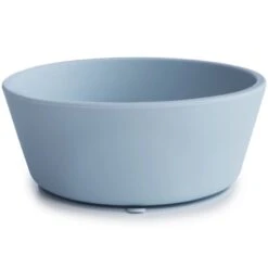 Mushie Baby-Sch&uuml;ssel Silikon Saugfu&szlig; Hellblau