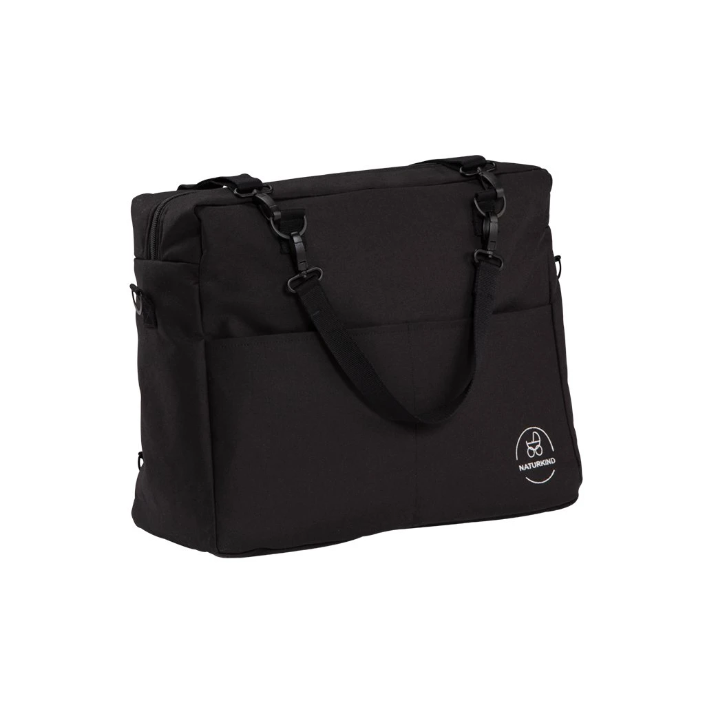 Wickeltasche - Panther Schwarz Von Naturkind 1 Wickeltasche - Panther Schwarz Von Naturkind