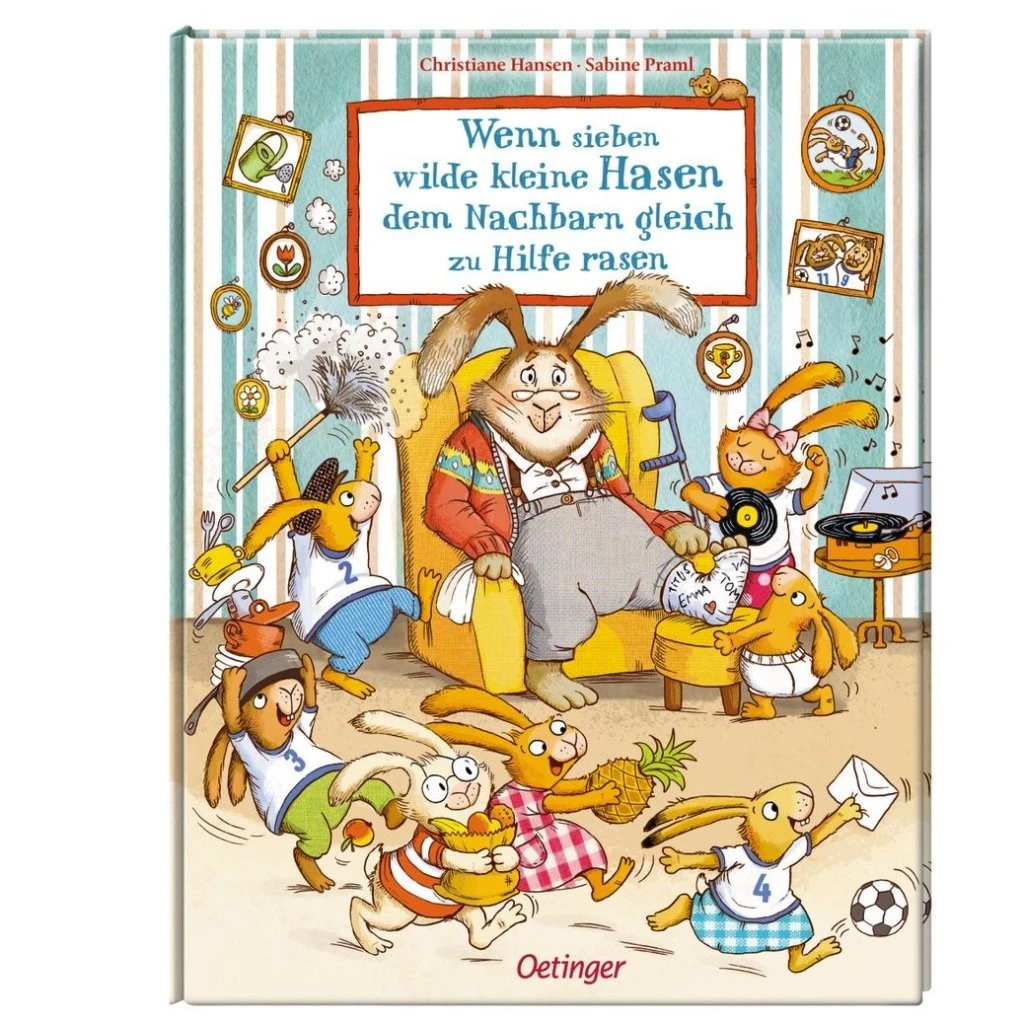 Buch - Wenn Sieben Wilde Kleine Hasen Dem Nachbarn Gleich Zu Hilfe Rasen Von Oetinger 1 Buch - Wenn Sieben Wilde Kleine Hasen Dem Nachbarn Gleich Zu Hilfe Rasen Von Oetinger