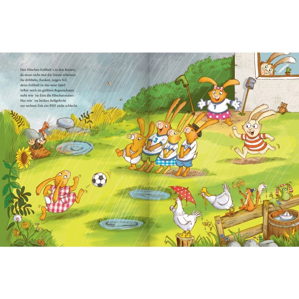Buch - Wenn Sieben Wilde Kleine Hasen Dem Nachbarn Gleich Zu Hilfe Rasen Von Oetinger 2 Buch - Wenn Sieben Wilde Kleine Hasen Dem Nachbarn Gleich Zu Hilfe Rasen Von Oetinger – Bild 2