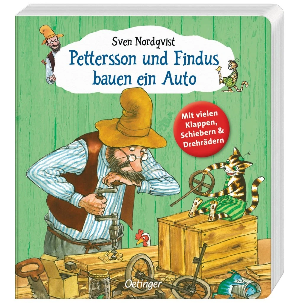 Pettersson Und Findus Bauen Ein Auto Von Oetinger 1 Pettersson Und Findus Bauen Ein Auto Von Oetinger