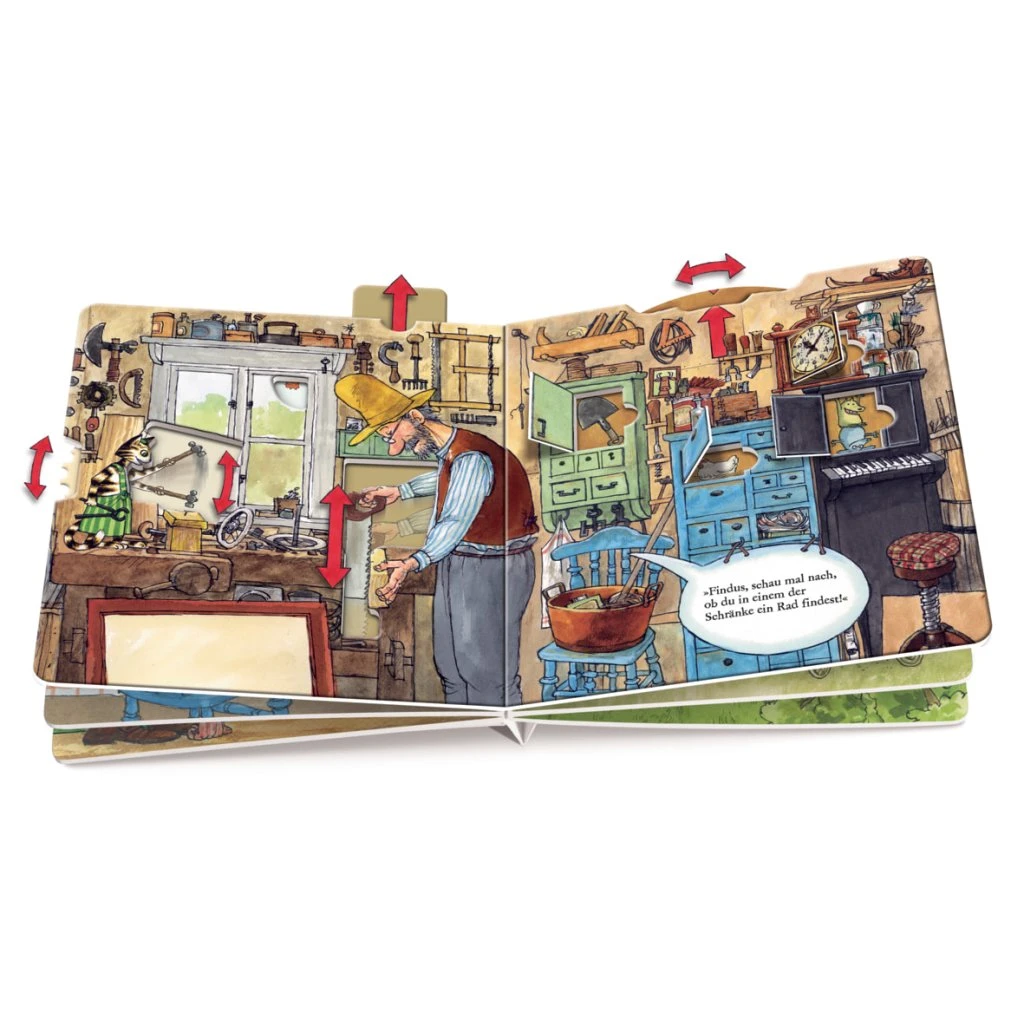 Pettersson Und Findus Bauen Ein Auto Von Oetinger 2 Pettersson Und Findus Bauen Ein Auto Von Oetinger – Bild 2