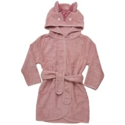 Frottee-Bademantel Reh Misty Rose Von Pippi