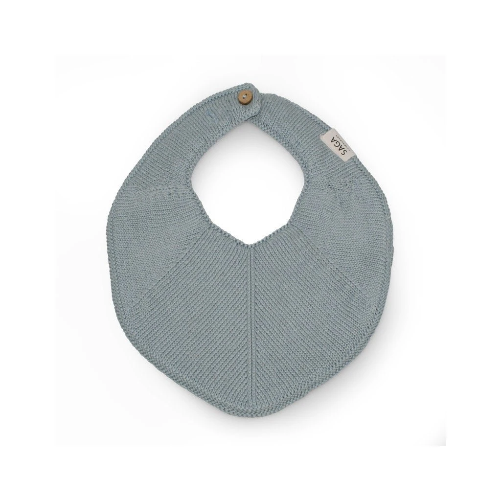 Organic Bandana Fjola - Light Blue Von SAGA Copenhagen 1 Organic Bandana Fjola - Light Blue Von SAGA Copenhagen