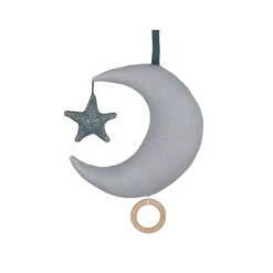 Spieluhr Mond Blau Von SAGA Copenhagen