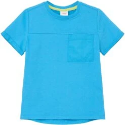 S.Oliver Jungen-T-Shirt Mit Brusttasche T&uuml;rkis
