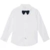 S.Oliver Jungenhemd Wei&szlig; Mit Fliege