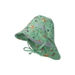 Sterntaler Kinder-Regenhut Waldtiere Gr&uuml;n