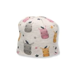 Kinder-Slouch-Beanie Pferd Grau Von Sterntaler