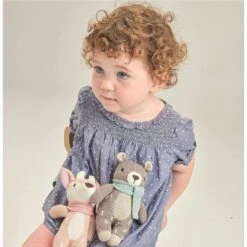 Fred Stricktier B&auml;r 18 Cm Von ThreadBear -Babyprodukte Geschäft hersteller threadbear fred stricktier baer 18 cm 4