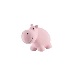 Kautschuk Rassel Nilpferd Ros&eacute; Von Tikiri