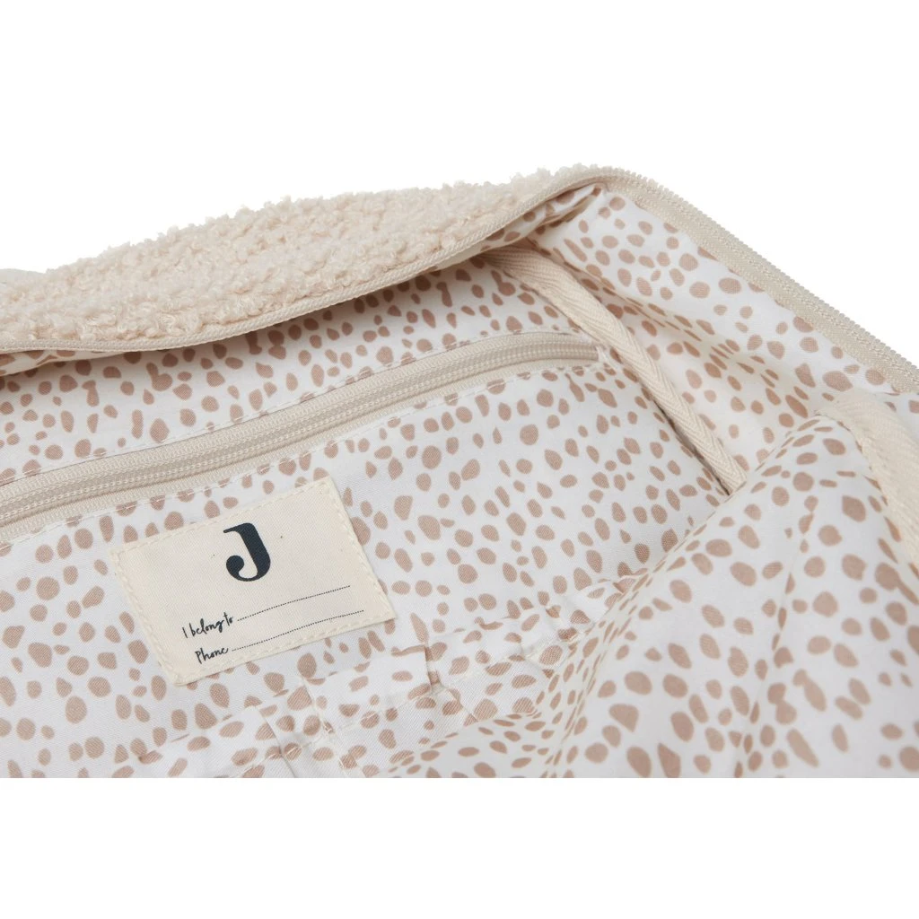 Jollein Wickeltasche Rucksack Boucle Natur 3 Jollein Wickeltasche Rucksack Boucle Natur – Bild 3