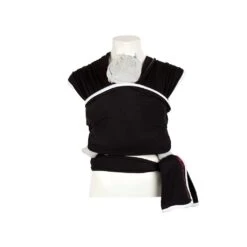 With A Touch Of Rose Tragetuch Schwarz Wei&szlig;